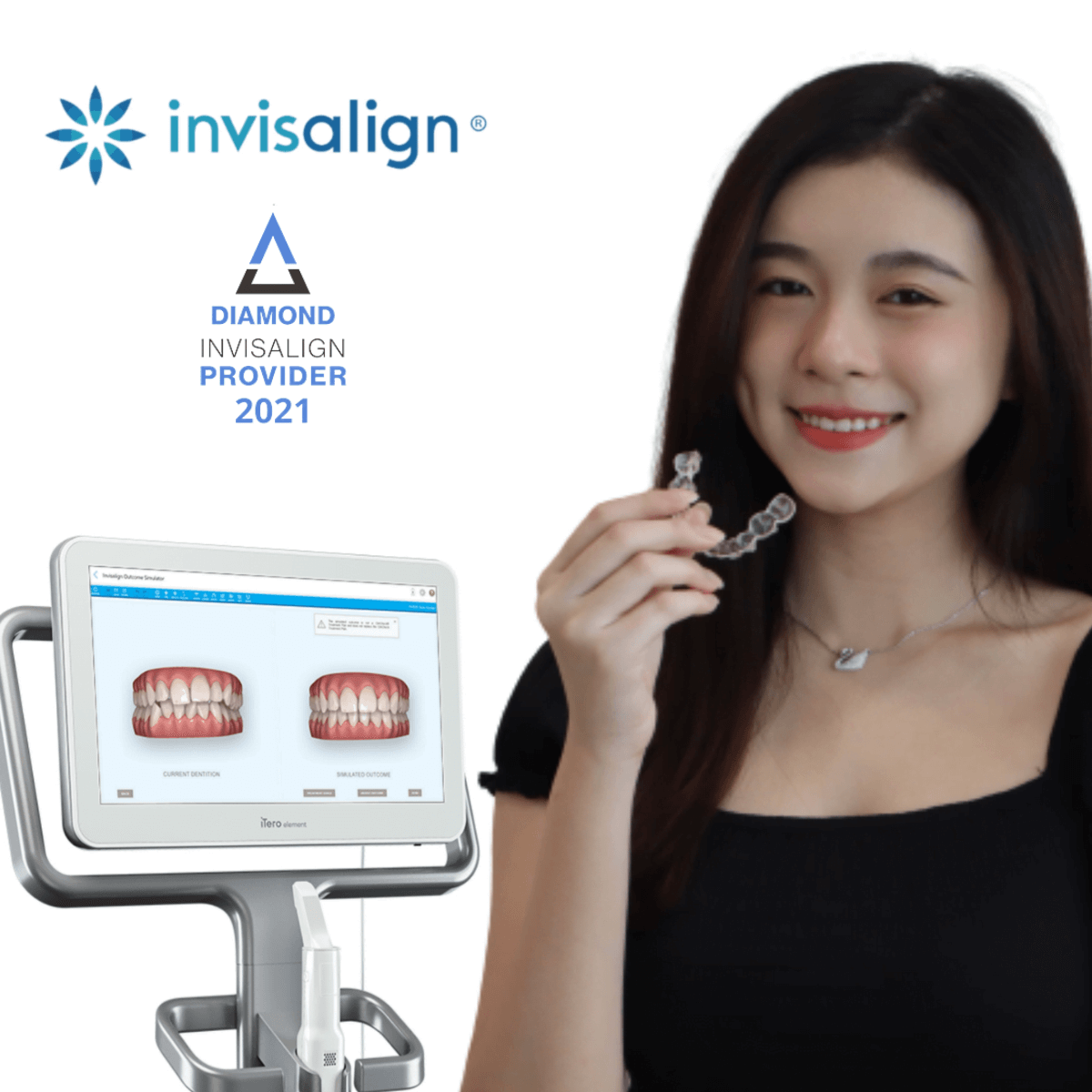 Get a Perfectly Aligned Smile with Invisalign